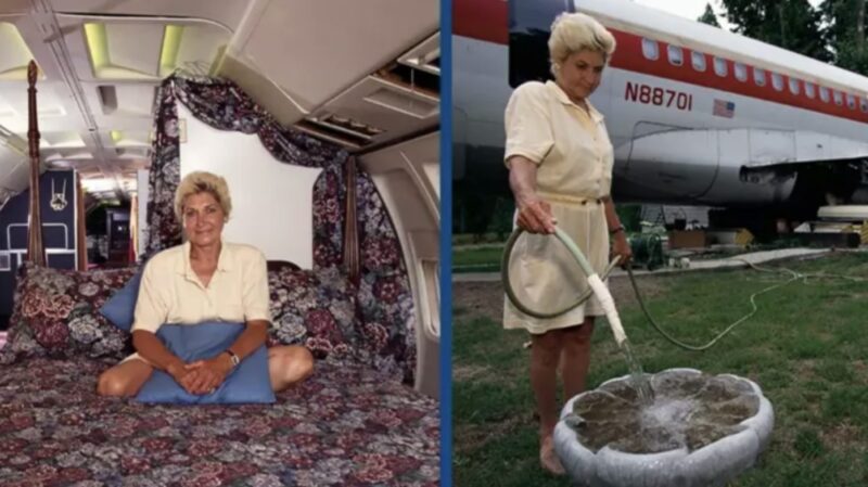 Egy nő egy Boeing 727-et alakít át egy egyedülálló és funkcionális otthonná